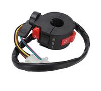 Fabater Palanca de Estrangulación del Interruptor de Luz de Arranque del Manillar del Lado Izquierdo de 22 Mm para PIT PRO Trail Dirt Quad Bike ATV, Interruptor de Control Universal del Manillar de la
