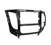 Fabater Panel de Fascia de Radio Bilsereo Adecuado para Triton 2015-2018, Marco de Doble DIN para Material ABS, Solución de Reemplazo Estético para Paneles Antiguos (con Cable de alimentación)