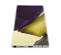 Fabater Pantalla de Repuesto para Teléfono, Reconocimiento de Huellas Dactilares, Digitalizador Táctil Dinámico AMOLED 2X para Note 20 Ultra, Conjunto de Pantalla LCD de Teléfono con Kit de (Silver)