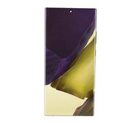 Fabater Pantalla de Repuesto para Teléfono, Reconocimiento de Huellas Dactilares, Digitalizador Táctil Dinámico AMOLED 2X para Note 20 Ultra, Conjunto de Pantalla LCD de Teléfono con Kit de (Gold)