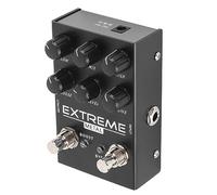 Fabater Pedal de sintetizador de guitarra, gran sonido de procesamiento preciso, carcasa de metal, tamaño compacto, múltiples modos, pedal de distorsión de guitarra para rendimiento diario