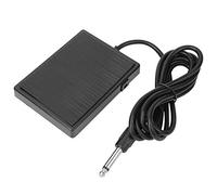 Fabater Pedal de Sostenido Universal para Piano para Sintetizadores de Teclados Electrónicos, Pedal de Sostenido Compacto y Resistente Compatible con Todos los Teclados