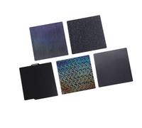 Fabater PEI 65Mn Kit de Placa de Construcción de Impresora 3D Magnética Fuerte para P1S con Películas de Transferencia de Color