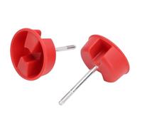 Fabater Perilla de Tornillo de Montaje Rígido, 2 Piezas de Reemplazo de Tornillo de Perilla de Montaje de Panel Rígido Automático para JK 2007 a 2018, Reemplace 1CJ57DX9, 1CJ57DX9AC,