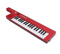 Fabater Piano con Teclado de 37 Teclas, órgano Electrónico Portátil con Polifonía de 32 Notas, Batería de Litio Incorporada, Mini Teclado Estilo Guitarra para Niños Principiantes Educación Práctica