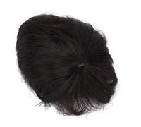 Fabater Piezas de Cabello para Hombres, Peluca Corta, Extensión de Cabello, Adornos para Rayitas para Hombres, Circunferencia de la Cabeza de 50-57cm, Peluquín de Corto, Aspecto Realista