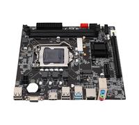 Fabater Placa Base para Computadora, Placa Base para Juegos B75 LGA 1155 DDR3, Dual M.2, 2 X 8GB DDR3, M. Nvme NGFF ATA3.0 PCI E, 6GB/s para I3 I5 I7 para E3 V2 para Pentium