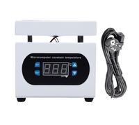 Fabater Placa Caliente de Soldadura, Estación de Soldadura de Precalentamiento Eléctrico con Microordenador LED de 180 W, Rango de Temperatura de 0 a 400 °C, Laboratorio de Calentador de (EU)