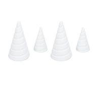 Fabater Plantilla de Bobinado en Espiral para Electro Cultura, 4 Piezas | Herramienta de bobinado de alambre de cobre para jardinería, material ABS, estimulador del crecimiento vegetal para verduras