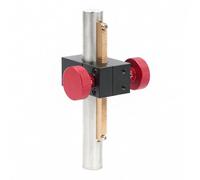 Fabater Plataforma Elevadora Vertical, Mesa Deslizante de ElevacióN Manual con Eje Z y Columna Dentada con Engranajes, de 70 Mm, Carga de 25 N para Ajustes de Laboratorio y Pruebas de