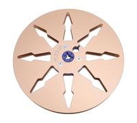 Fabater por Take -Up Roll con Material de Aleación de Aluminio, Buena Compatibilidad con Reproductores de Cinta Adhesiva de 1/4 Pulgadas, Manejo Simple para la Producción de Sonido (Dorado)