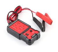 Fabater Probador de relé Automotriz Profesional Comprobador de Batería Electrónico de 12 V Herramienta de Diagnóstico de Automóvil con Prueba Rápida, Indicador LED Rojo Verde, Detector de relé