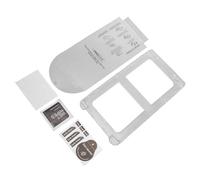 Fabater Protector de Pantalla de Consola para 2 Alta Transparencia Fácil Instalación Vidrio Templado Anti Huellas Dactilares 1 Pieza