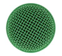 Fabater Reemplazo de la Cabeza del Micrófono SM58S con Disco de Espuma de Viento, Rejilla de Radiador de Larga Duración para UT2 SLX4, Ideal para Cantantes y Altavoces (GREEN)