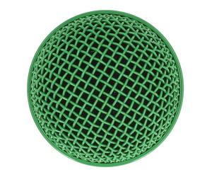 Fabater Reemplazo de la Cabeza del Micrófono SM58S con Disco de Espuma de Viento, Rejilla de Radiador de Larga Duración para UT2 SLX4, Ideal para Cantantes y Altavoces (GREEN)