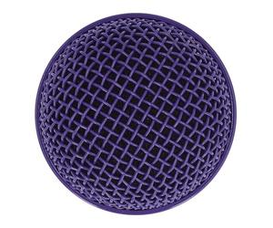 Fabater Reemplazo de la Cabeza del Micrófono SM58S con Disco de Espuma de Viento, Rejilla de Radiador de Larga Duración para UT2 SLX4, Ideal para Cantantes y Altavoces (PURPLE)