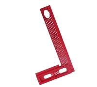Fabater Regla de Agujeros, 200mm, Aleación de Aluminio, Forma de T, | Herramienta de calibre para carpintería, a prueba de herrumbre, para dibujar líneas, deslizarse a lo largo del borde,