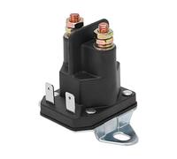 Fabater Relé de Arranque de 12 V, Bobina de Latón, Contacto Plateado para Vehículos, Cortacésped, Vehículos Todo Terreno y Electrodomésticos, Alta Potencia de 4,8 W