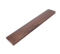 Fabater Reposamuñecas para Teclado de Madera de Nogal, Diseño Ergonómico, Antideslizante para Juegos y Uso en Oficina, 44x8x1,6 Cm