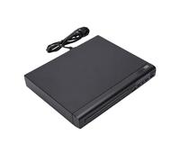 Fabater Reproductor de DVD, Reproductores de CD para Todas Las Regiones para Smart TV, Multizona 1-6 Compatible con 1080P, Reproductor de Video HD con Cable AV, Control Remoto (Enchufe de la UE)
