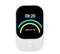 Fabater Reproductor MP3 HiFi Blanco Bluetooth 5.4 Reproductor de Música con Pantalla Táctil de 2,01 Pulgadas con Radio FM para Noctámbulos Conector para Auriculares: 3,5 Mm (con Tarjeta de Memoria