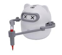 Fabater Robot de Dibujo para Niños, Herramienta Educativa Interactiva para Aprender Habilidades con 100 Tarjetas de Dibujo Temáticas, Materiales Seguros