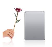Fabater Rosa Preservada Sumergida en Oro de 24 Quilates - Real Forever Rose Personalizados para Cumpleaños de Mujeres, Pieza de Arte Floral de Oro de 24 Quilates Hecha a Mano Que Dura Toda la Vida