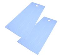Fabater Sábana para Mesa de Masaje Resistente Al Aceite, Paquete de 2, Sábana de Spa Impermeable y Transpirable para Salón de Belleza, Tela de Algodón Suave y Agradable para la Piel 78.7" X 29.5"