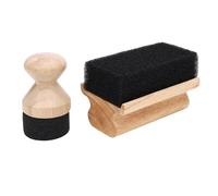 Fabater Set de Esponja de Aceite y Cera Juego de Grabado en Madera Langable Cepillo de Pelado para Bloques de Carnicero Spatel 2pcs Buchenholz Wood Aplicador para el Uso del Hogar y el Uso Comercial