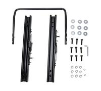 Fabater Sobre Deslizante de Asiento Universal, Montaje de Riel para Asiento de Competición, Kit de Soportes de Rieles de Bloqueo Dual, Compatible con un Auto de Carreras Comercial