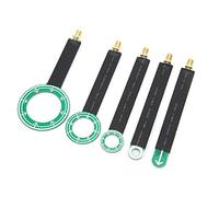 Fabater Sonda de Antena de Campo Magnético de Campo Cercano PCB de 5 Piezas, Juego de Herramientas de Componentes Electrónicos emi para Detección de Fuente de Interferencia, Interfaz SMA, Placa de