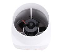 Fabater Soplador de Aire de Sentina Eléctrico en Línea, Salida Eficiente de 270 CFM para Yate, Velero, Barco, Negro