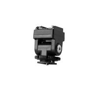 Fabater Soporte de Extensión de Zapata para Cámara, Soporte de Zapata de Rotación de 180 Grados con Puerto de Sincronización de PC, Adaptador de Zapatas