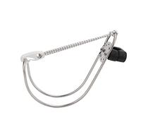 Fabater Soporte de Rescate de Acero Inoxidable, Tamaño Pequeño y Fácil de Instalar - Soporte de Anillo de Vida para Botes, Adecuado para Formadores de Vida y Clips de Plástico