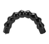 Fabater Soporte Flexible Monopie Articulado con Mordaza y Tornillo de | Soporte de brazo flexible de 8 secciones, soporte universal para cámara deportiva, material ABS, posicionamiento ajustable