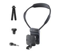 Fabater Soporte para Cuello POV, Liberación Rápida Magnética con Amortiguación de Aire y Correa Pectoral Ajustable para Vlogging con Manos Libres, Compatible con Cámaras de acción.