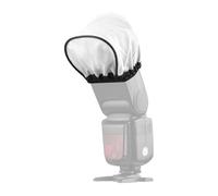 Fabater Tapa Difusora de Rebote de Flash de Tela Universal Suave para Flash, Difusor de Universal, Compatible con Metz Nissin Pentax Sigma Sunpak (10PCS)