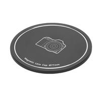 Fabater Tapa Protectora de Lente de Montaje Dual de 77 Mm para Fotografía Al Aire Libre de Cámara sin Espejo