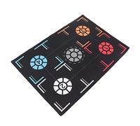Fabater Tapete de Entrenamiento para Pasos de Baloncesto, Accesorio Auxiliar Deportivo Silencioso para Regate Antideslizante, Tapete de Goma de 76x106,7x0,2 Cm de Grosor para el Hogar, Mejora las