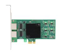 Fabater Tarjeta Adaptadora de Red Ethernet Gigabit PCI Express X1 Transferencia Rápida de Datos para PC Conectores Chapados en Oro 1 Unidad