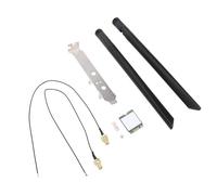 Fabater Tarjeta WiFi, Adaptador de Red Inalámbrica AC 1200Mbps de Alta Velocidad de Banda Dual 2.4GHz 5GHz, Tarjeta de Interfaz M.2 con Bluetooth 4. para Computadoras Portátiles y PC con 10 8 7