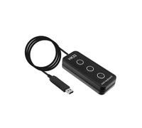 Fabater Teclado USB Multifunción Productividad Mejorada Función de Definición Macro Configuración Rápida para Gaming Office (HK33UWM Blanco)