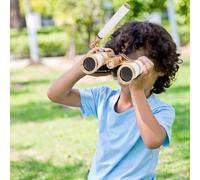 Fabater Telescopio Binocular de ópera 3x25 para Mujeres y Niñas, Binoculares de Teatro Portátiles con Vidrio BK7, Aumento de 3X, Lente de 25 Mm, Enfoque Central, Pupila de Salida de 6,5 Mm - Negro