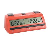 Fabater Temporizador de Reloj de Ajedrez de Pantalla Grande para Juegos de Mesa, Temporizador de Ajedrez Digital con Reglas de Sincronización Personalizables para Control Dinámico de Partidos en