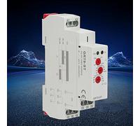 Fabater Temporizador Estrella Relé Arrancador Suave para Control de Motor | Configuraciones de hora dual ajustables, amplia compatibilidad de voltaje, indicadores de estado LED claros