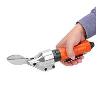 Fabater Tijeras de Aire de 1/4 pulg. Cortador de Metal Neumático de 22000 Rpm, Tijeras de Acero de Hoja Recta para Corte de Chapa Metálica, Herramienta Industrial Resistente para Procesamiento de