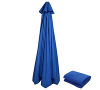 Fabater Toldo de Repuesto para Sombrilla de Exterior, Cubierta de Poliéster Resistente Al Agua para Sombrilla de Patio para 6 Varillas, 9,8 Pies, Color Canela, 118 Pulgadas (#8)