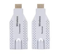 Fabater Transmisor y Receptor Inalámbrico, Extensor de Interfaz Multimedia HD 1080P 60 Hz con Compresión de Señal Avanzada para Monitor de de TV, PC Portátil
