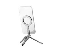 Fabater Trípode Magnético Plegable de Bolsillo para Teléfono con Base Antideslizante para Teléfono Inteligente Universal, Tamaño Estable de 4,7 X 2,4 X 0,8 Pulgadas, Soporte para de Aleación de