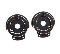 Fabater Un par de Pesos para Cubierta de Puerta Delantera RC, par de Placas de Latón para Construcciones de Eje Delantero VP F10 para Un Uso Duradero y Un Ajuste